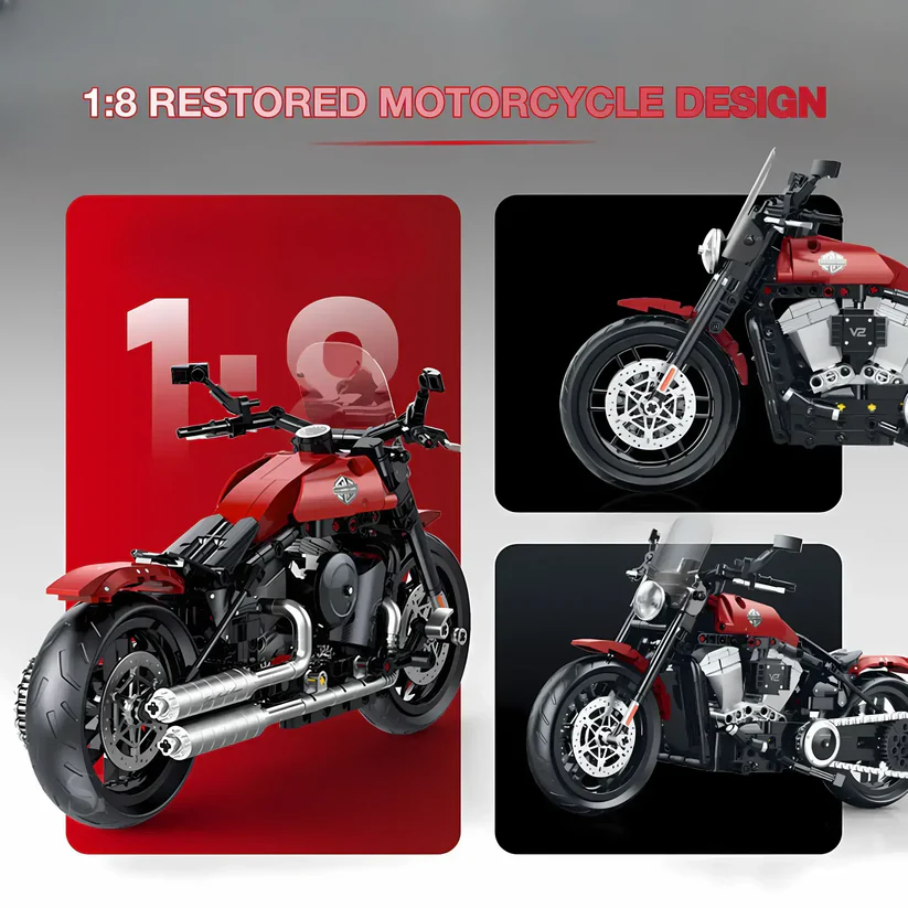 60534 HỘP LOGO RÁP XE MOTO COMMANDER HA LEI 542 MIẾNG TL 18 RACEFORGE