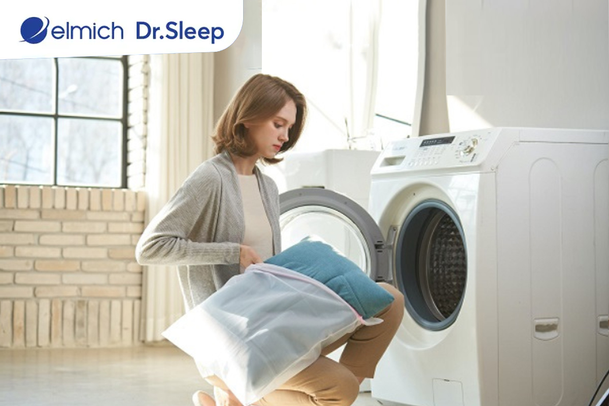 Cách vệ sinh gối ngủ đúng cách, đơn giản