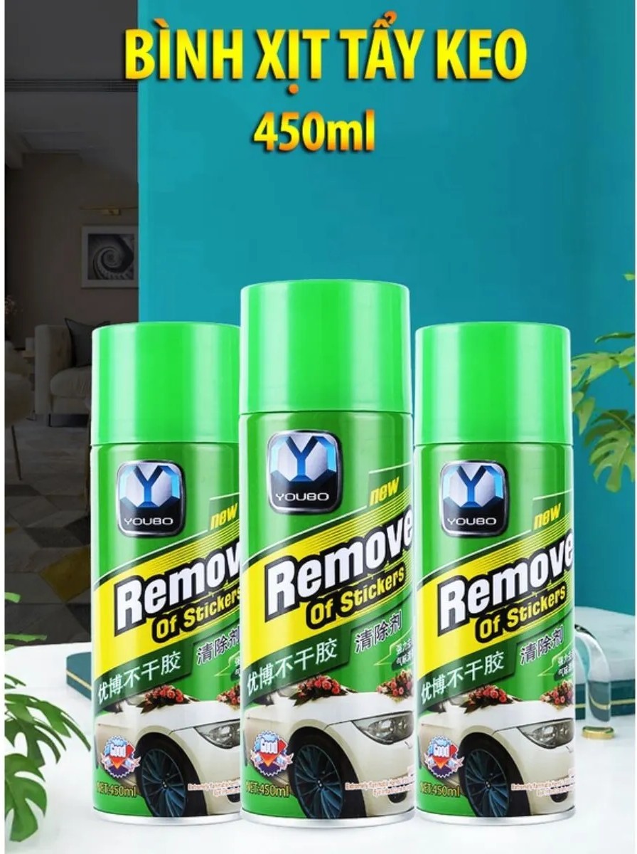 Xịt Tẩy Băng Keo, Băng Dính Đa Năng