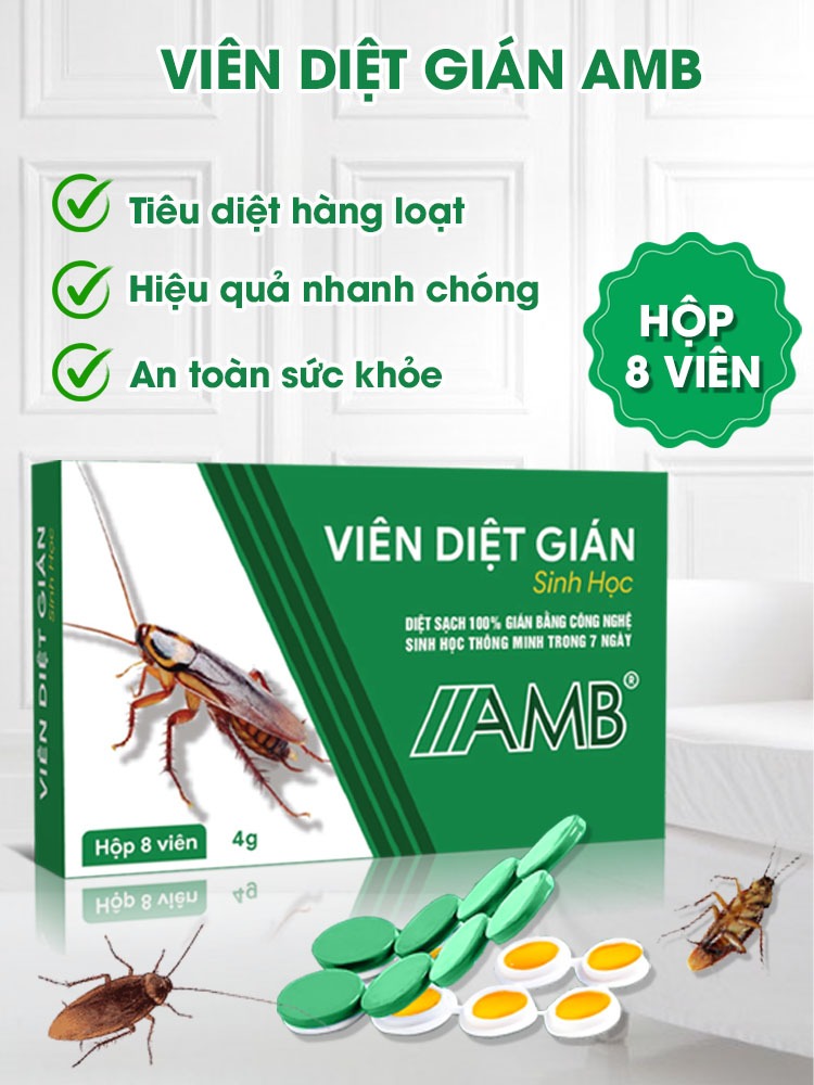 Viên Đặt Diệt Gián Sinh Học