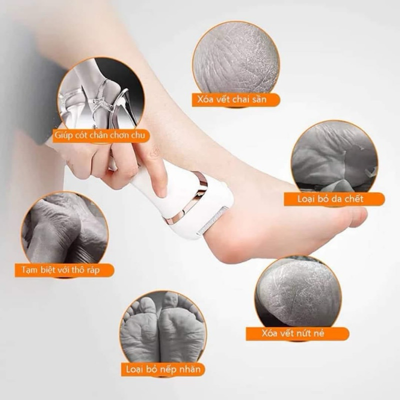 Máy Chà Gót Chân - Tế Bào Chết Đa Năng