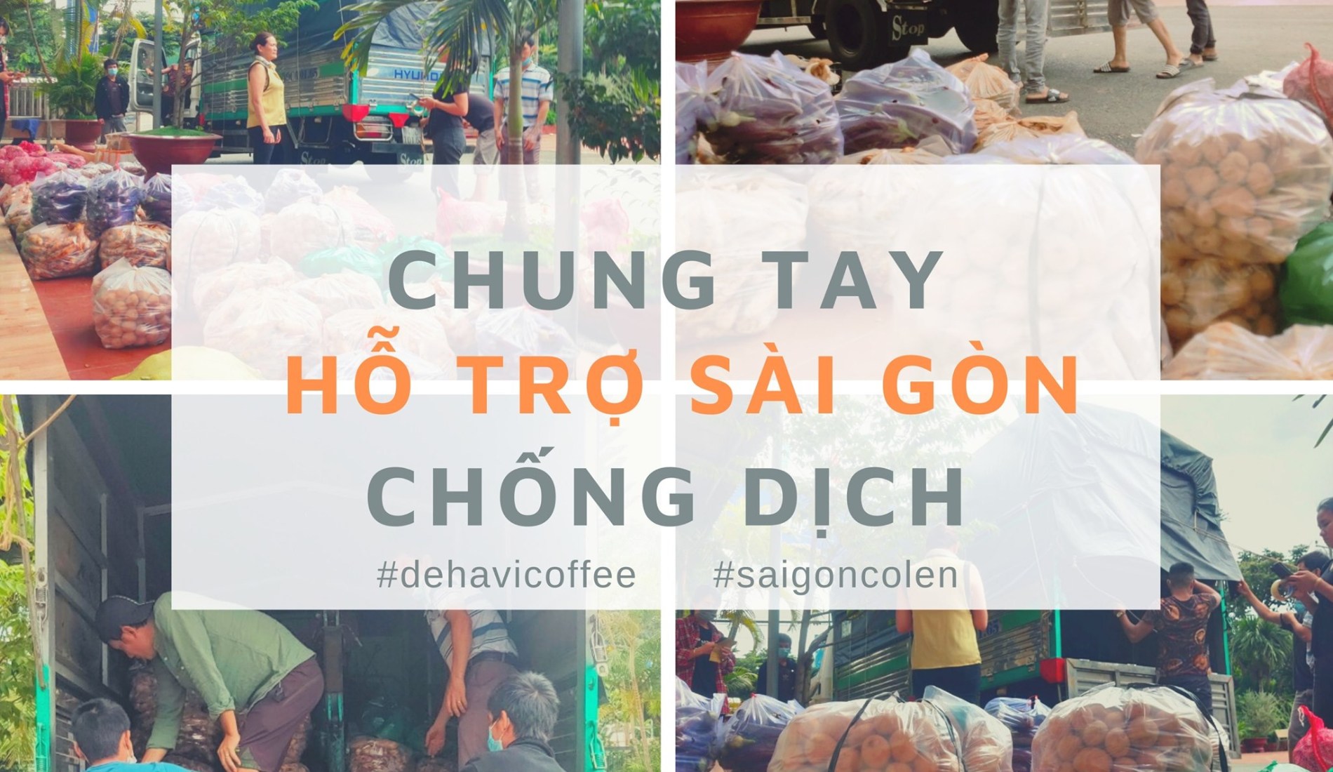 Cùng chung tay hỗ trợ Sài Gòn chống dịch