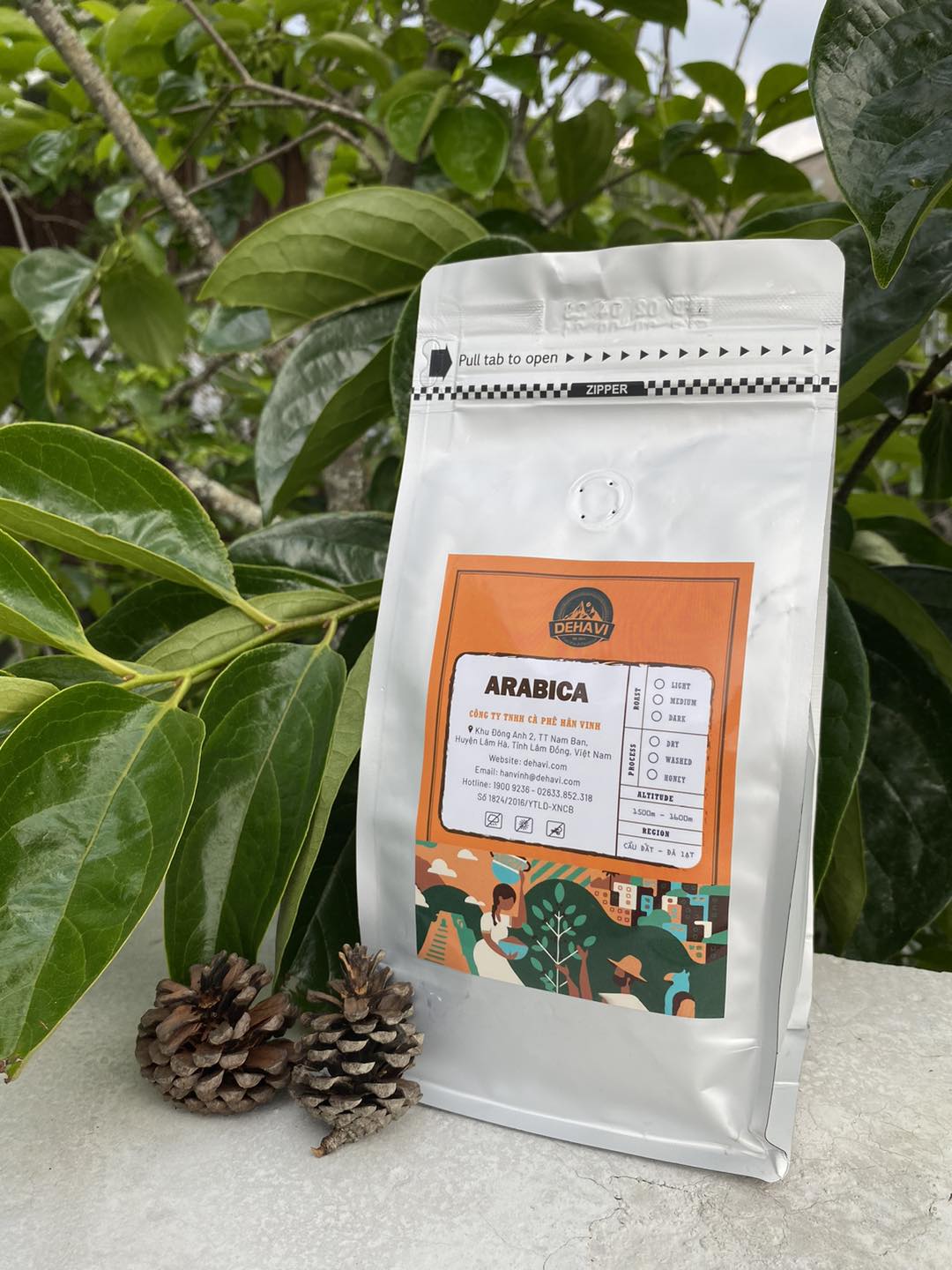 Cà phê ARABICA Pha Máy