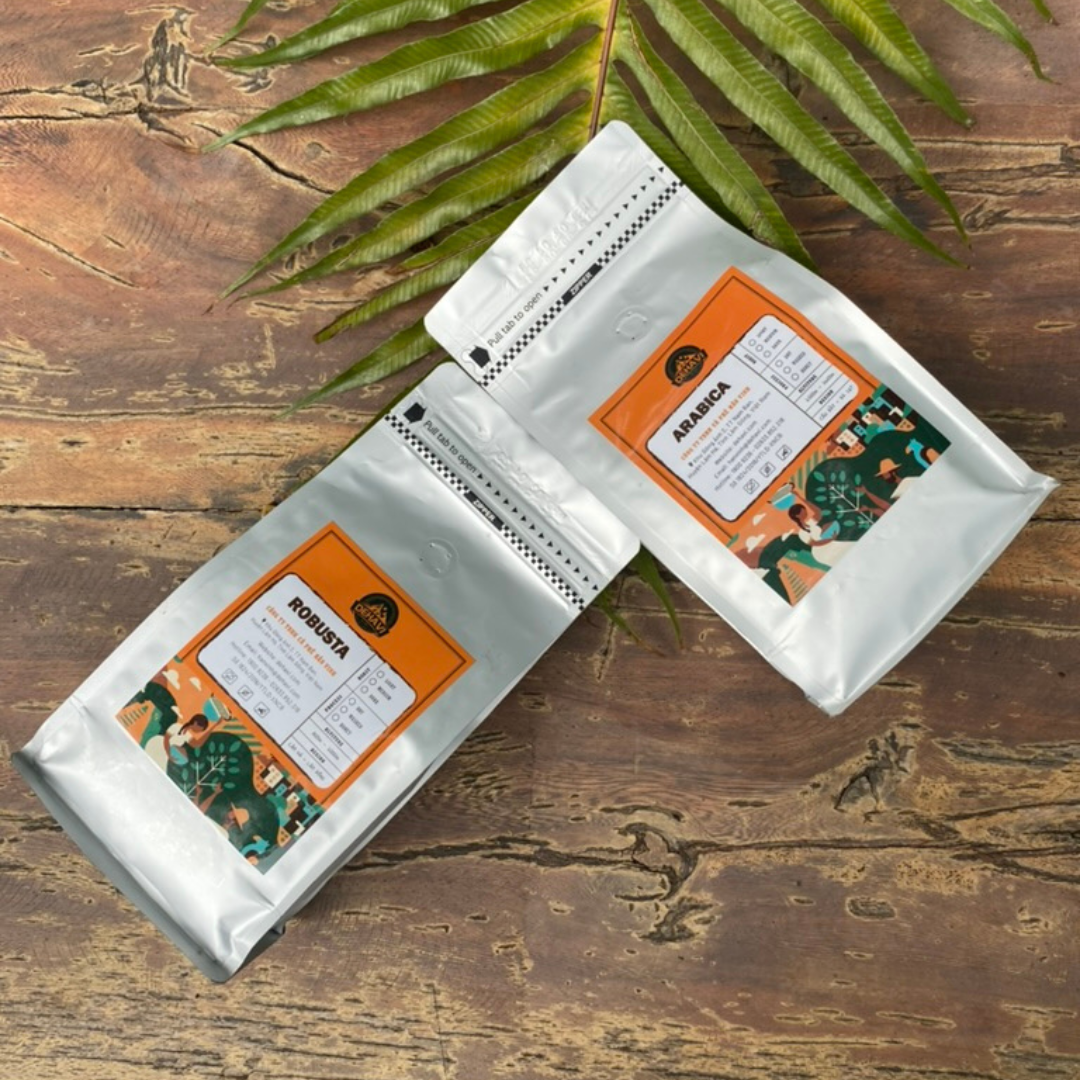 Cà phê ROBUSTA Pha Máy