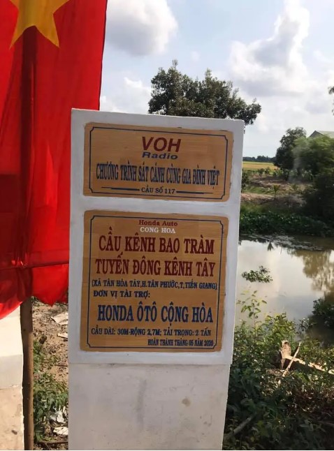 CẦU KÊNH BAO TRÀM - HONDA ÔTÔ CỘNG HÒA