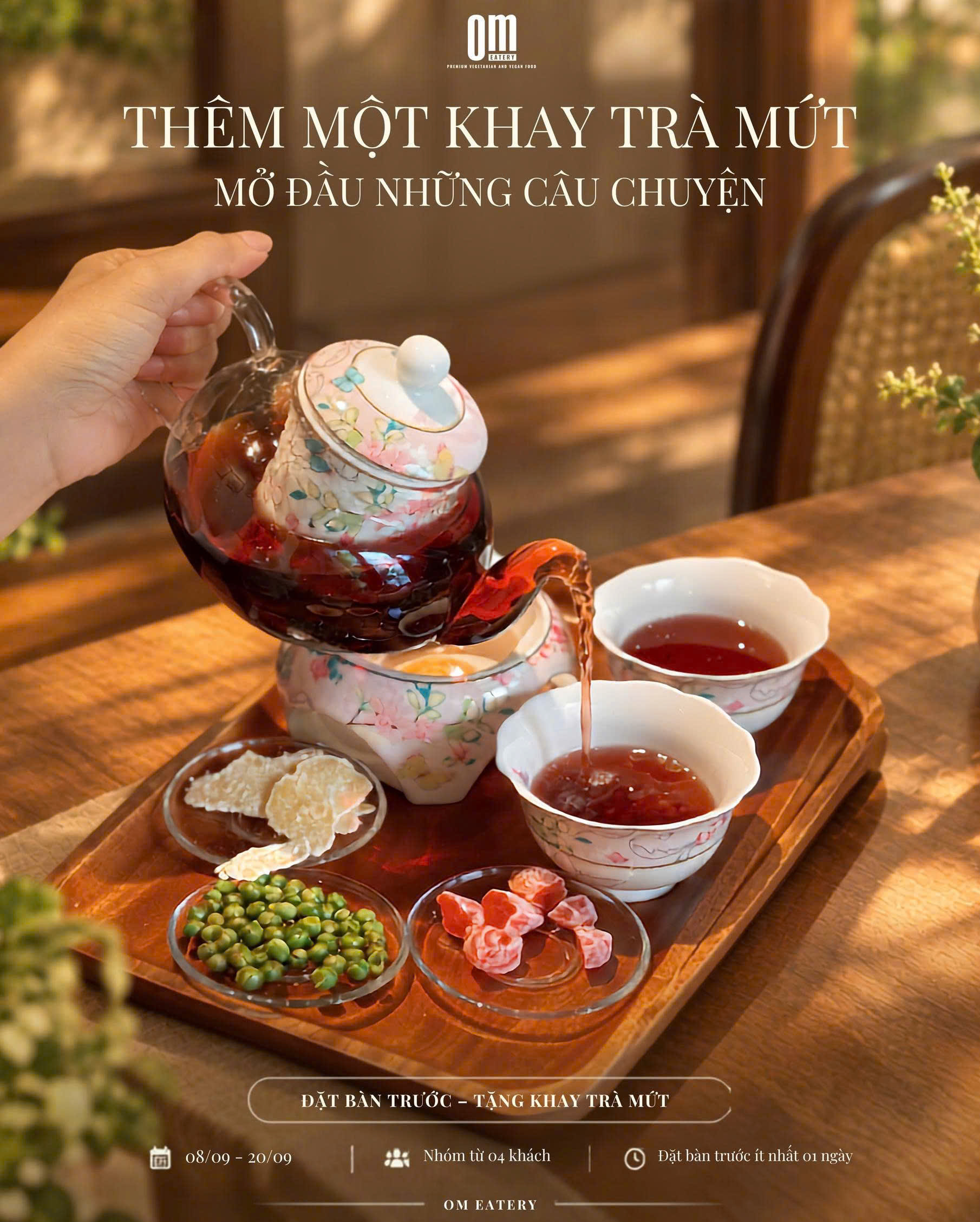 THÊM MỘT KHAY TRÀ MỨT – MỞ ĐẦU NHỮNG CÂU CHUYỆN