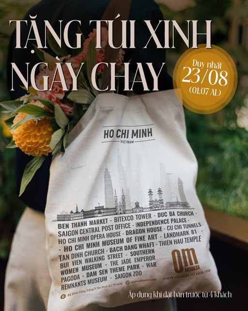 🌕 Khởi Đầu Tháng Mới – Nhận Quà Thanh Lành Từ OM Eatery 🌸