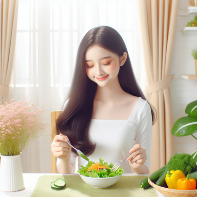 Làn Da Ngọc Ngà và Tóc Óng Ả Từ Bữa Ăn Chay: Khám Phá Bí Quyết Tỏa Sáng Tự Nhiên Ngay Nhé !