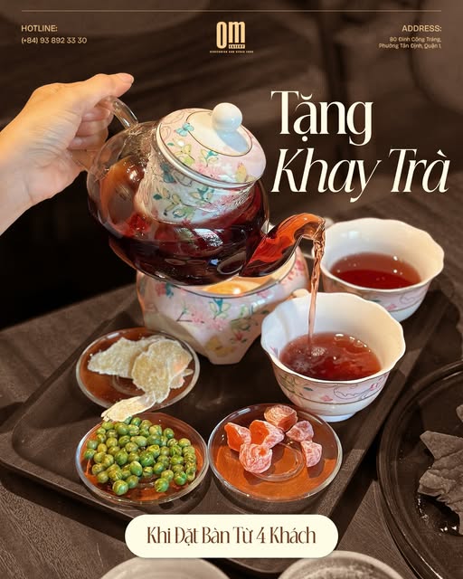 TẶNG KHAY TRÀ – TRÒN VỊ KẾT