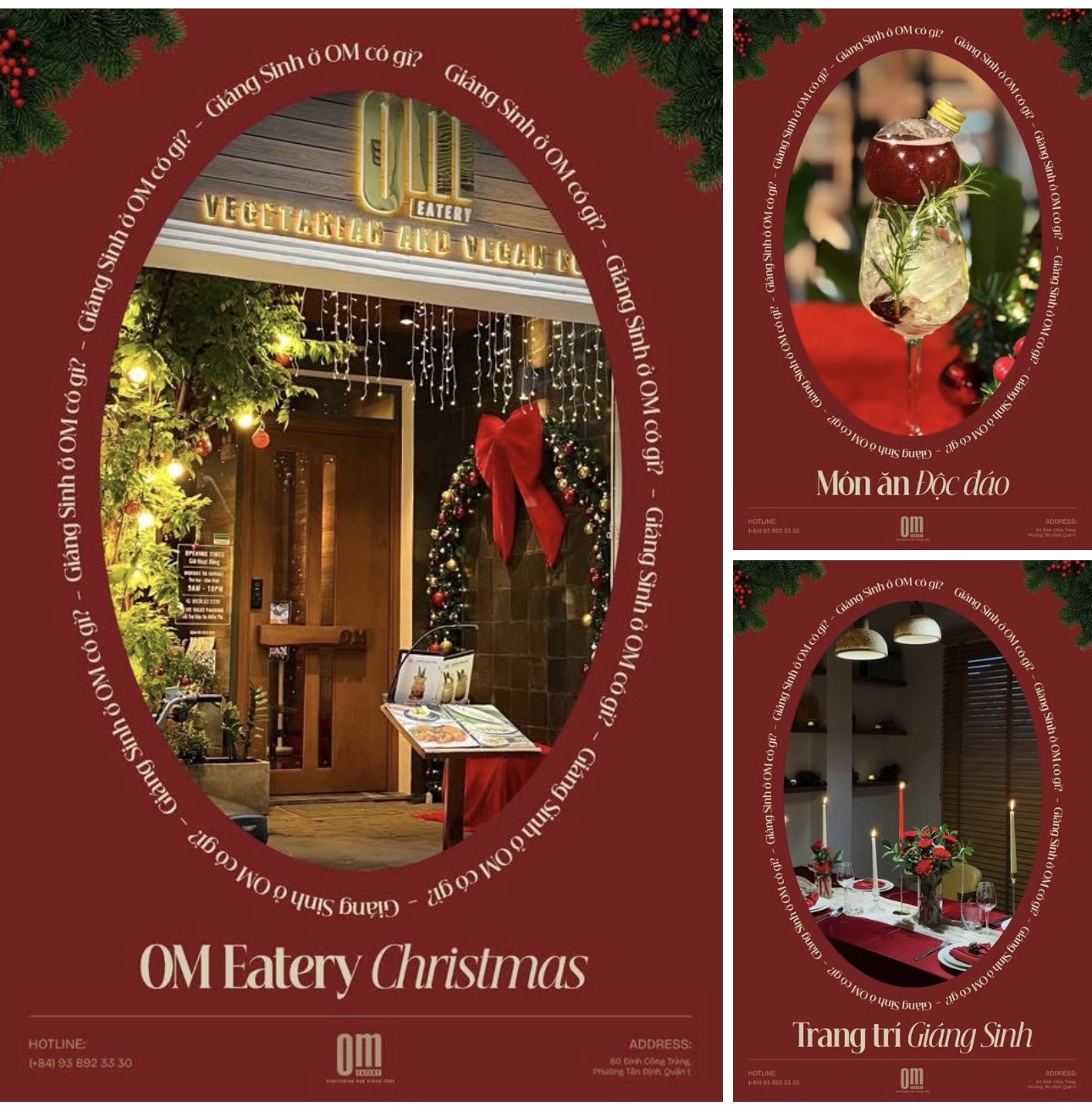 🎄 GIÁNG SINH NÀY ĐẾN OM EATERY CÓ GÌ? 🎄