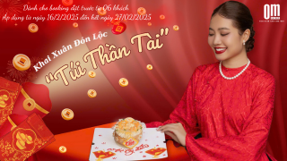 KHAI XUÂN ĐÓN LỘC - ĐẾN NHÀ HÀNG CHAY OM EATERY - NHẬN NGAY 