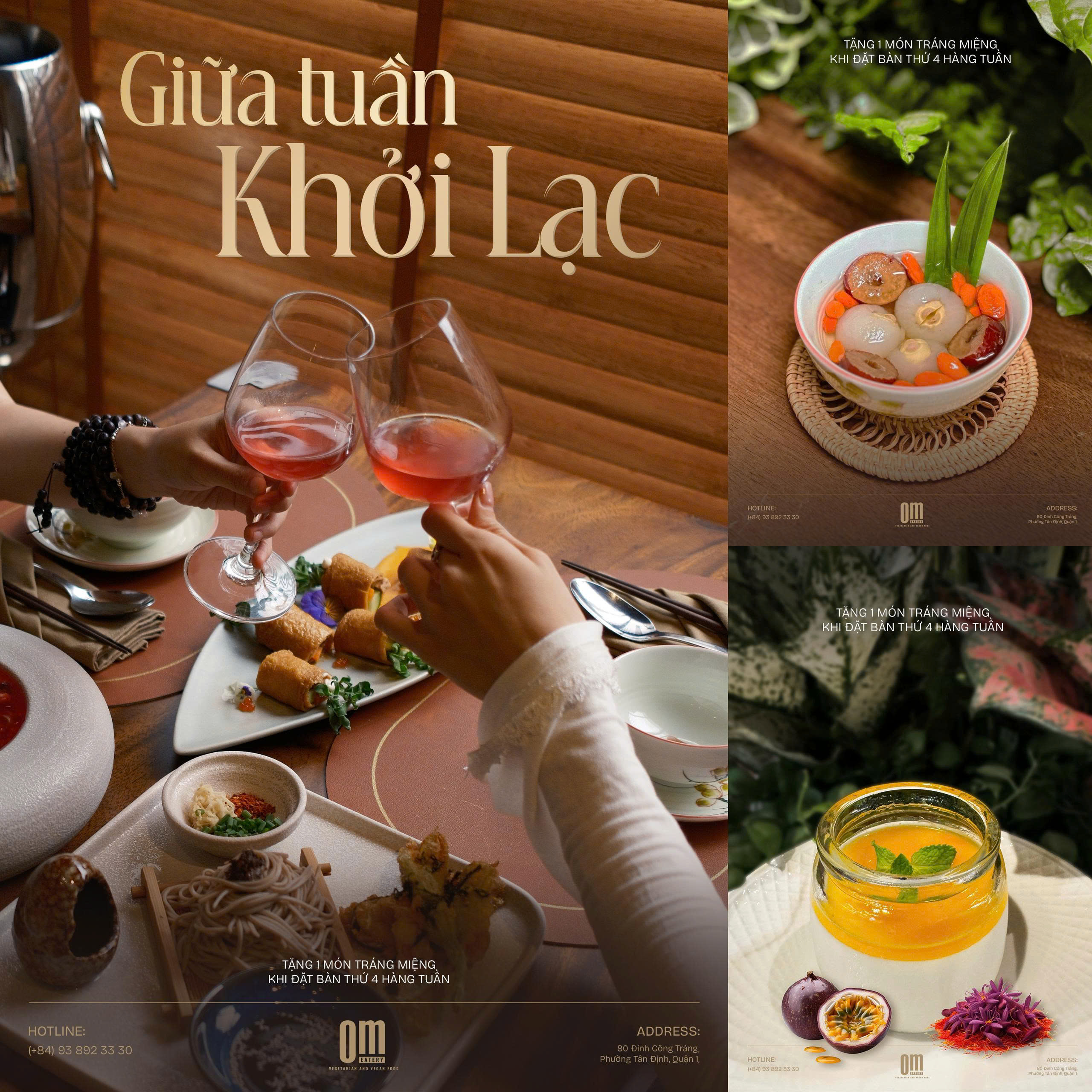 🍃 “Thở” Giữa Tuần – Nhận Ngay Món Tráng Miệng Mát Lạnh Từ OM Eatery
