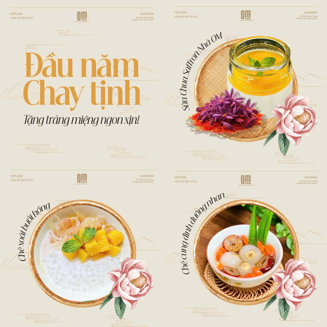 ✨ ĂN CHAY ĐẦU NĂM – LỘC NGỌT TRAO TAY ✨