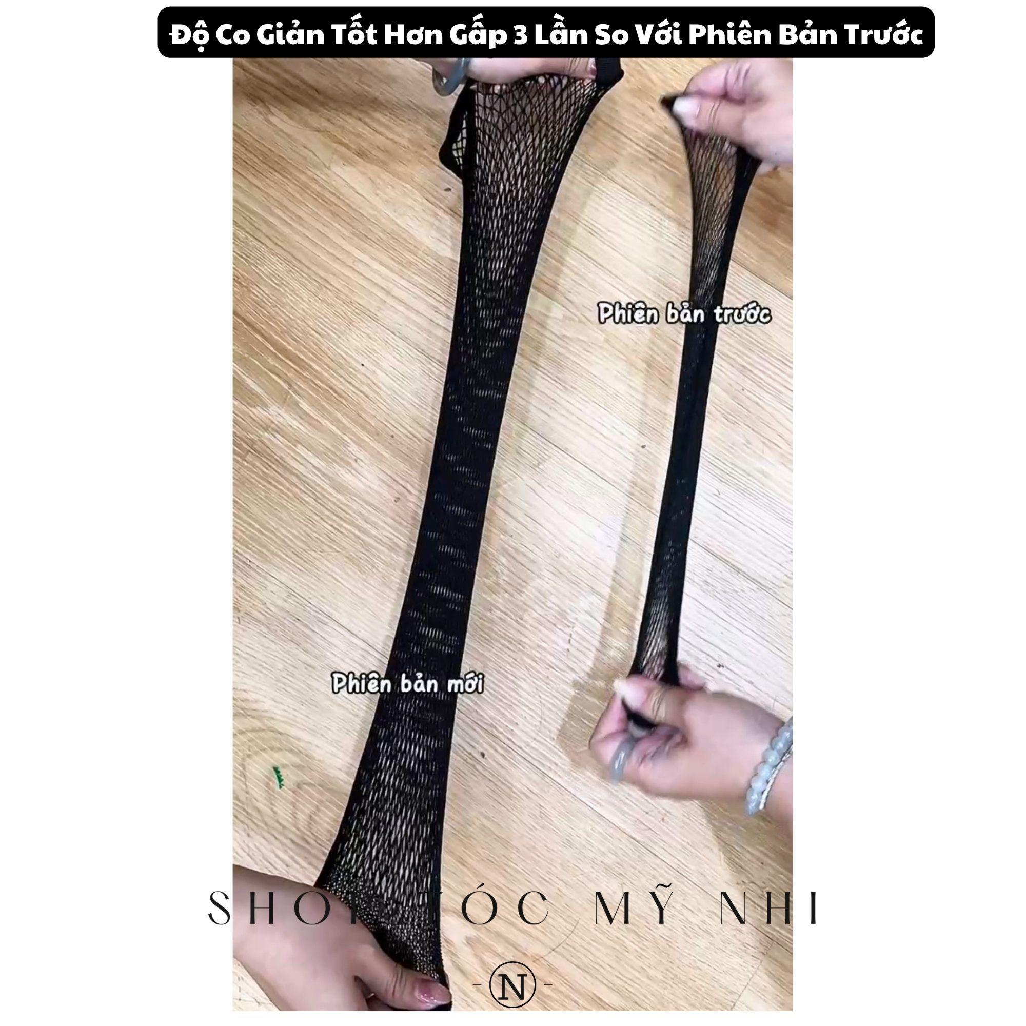 Lưới Trùm Đội Tóc Giả (Phiên Bản Mới Nâng Cấp)