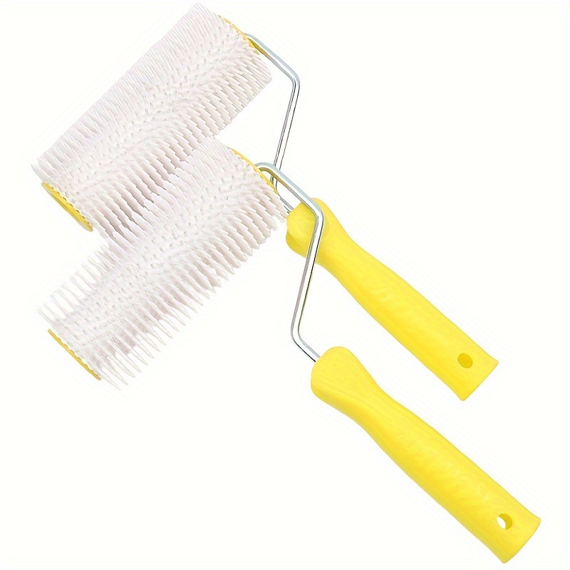 Cọ lăn gai thoát bọt khí 150mm, sàn cao su bằng nhựa bền, san lấp mặt bằng sơn sàn