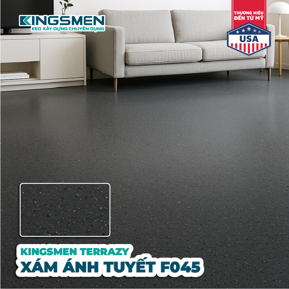 [1KG] Kingsmen Terrazy - Sàn tự phẳng thông minh thế hệ mới