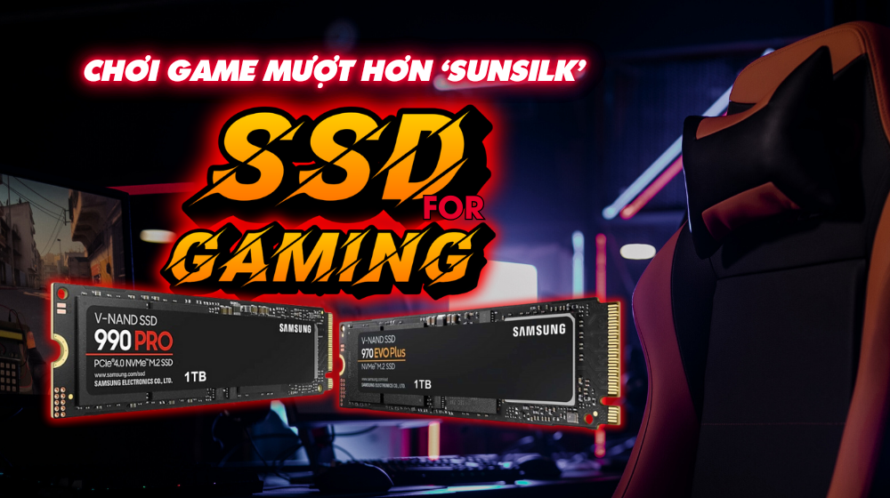 SSD cho Gaming: Lợi Ích Đáng Kể từ Tốc Độ Tải Game đến Trải Nghiệm Chơi Mượt Mà