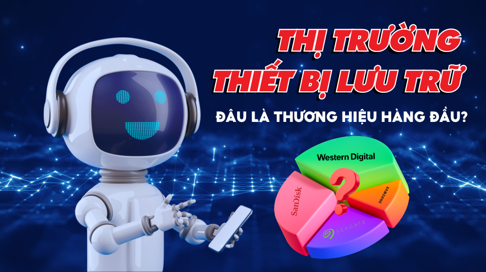 Thị trường thiết bị lưu trữ: Phân tích xu hướng thị trường, các thương hiệu hàng đầu, và tác động của nhu cầu người dùng đến phát triển sản phẩm.