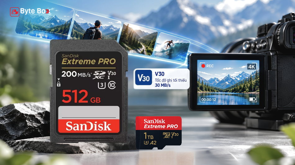 Tại Sao Quay Video 4K Cần Thẻ Nhớ Phù Hợp?