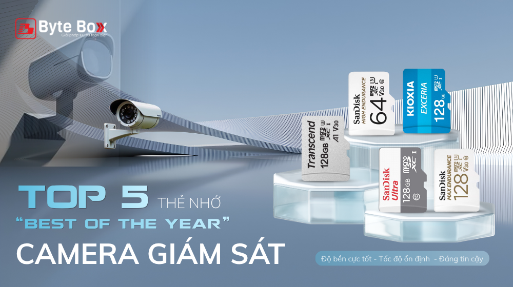 TOP 5 THẺ NHỚ CHO CAMERA AN NINH ĐÁNG MUA NHẤT NĂM 2027
