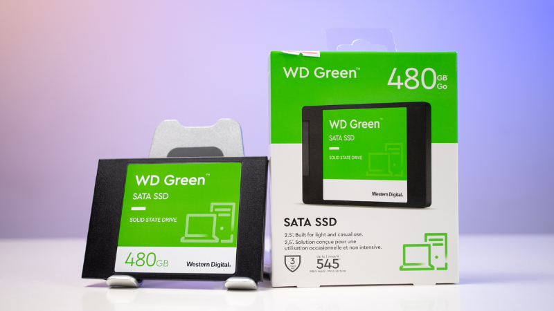 Ổ cứng WD Green là sản phẩm thân thiện với môi trường 