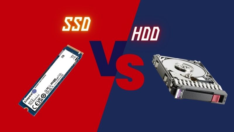 SSD với HDD