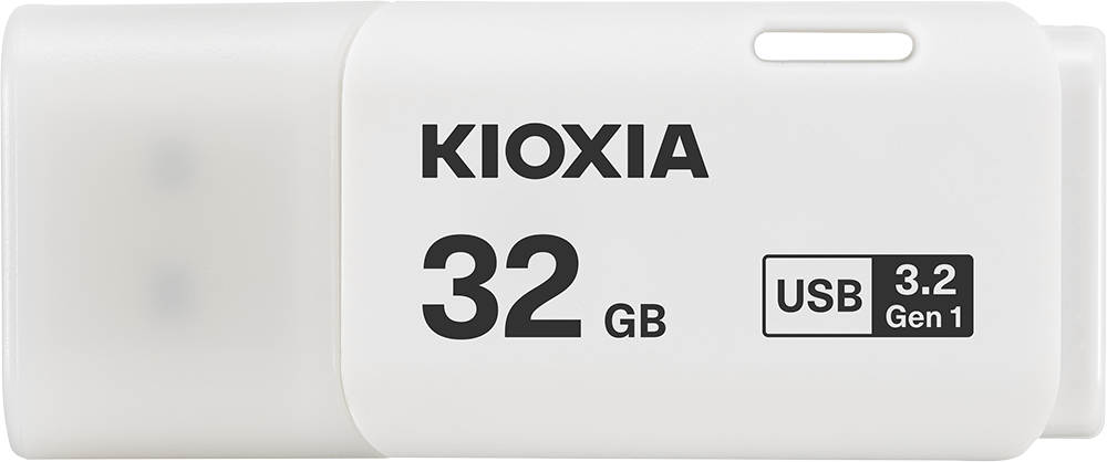 USB 3.2 KIOXIA TransMemory U301 32GB upto 100MB/s LLU301W032GG4 Trắng - Bảo hành 5 năm