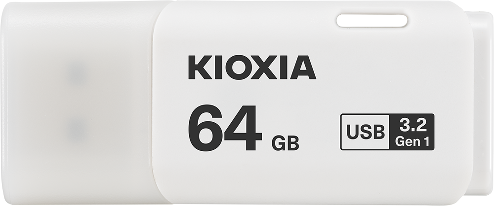 USB 3.2 KIOXIA TransMemory U301 64GB upto 100MB/s LU301W064GG4 Trắng - Bảo hành 5 năm