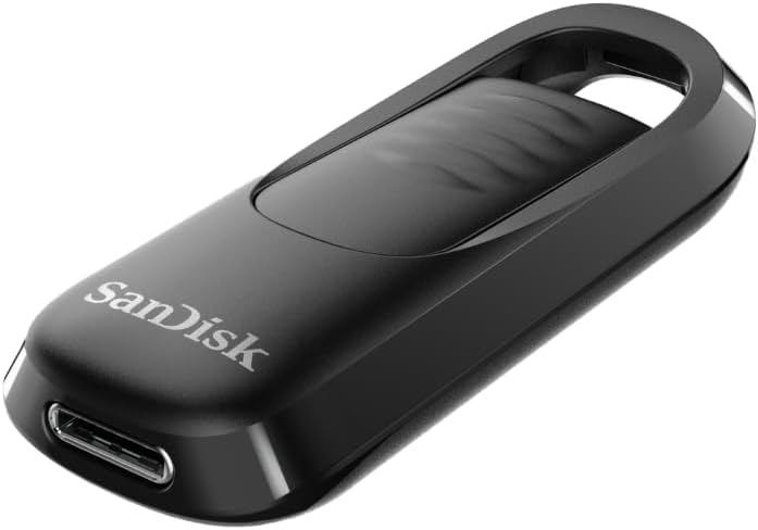 USB 3.2 Gen 1 SanDisk Ultra Slider Type-C 256GB 400MB/s SDCZ480-256G-G46 - Bảo hành 5 năm