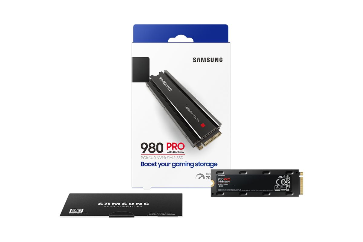 Ổ cứng gắn trong Samsung SSD 980 Pro (w HS) 2TB M2 PCIe 4.0 MZ-V8P2T0CW - Bảo hành 5 năm