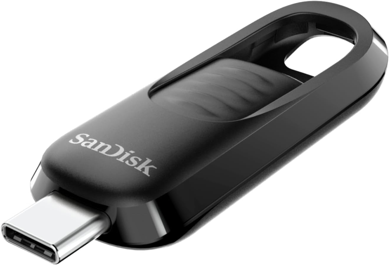 USB 3.2 Gen 1 SanDisk Ultra Slider Type-C 256GB 400MB/s SDCZ480-256G-G46 - Bảo hành 5 năm