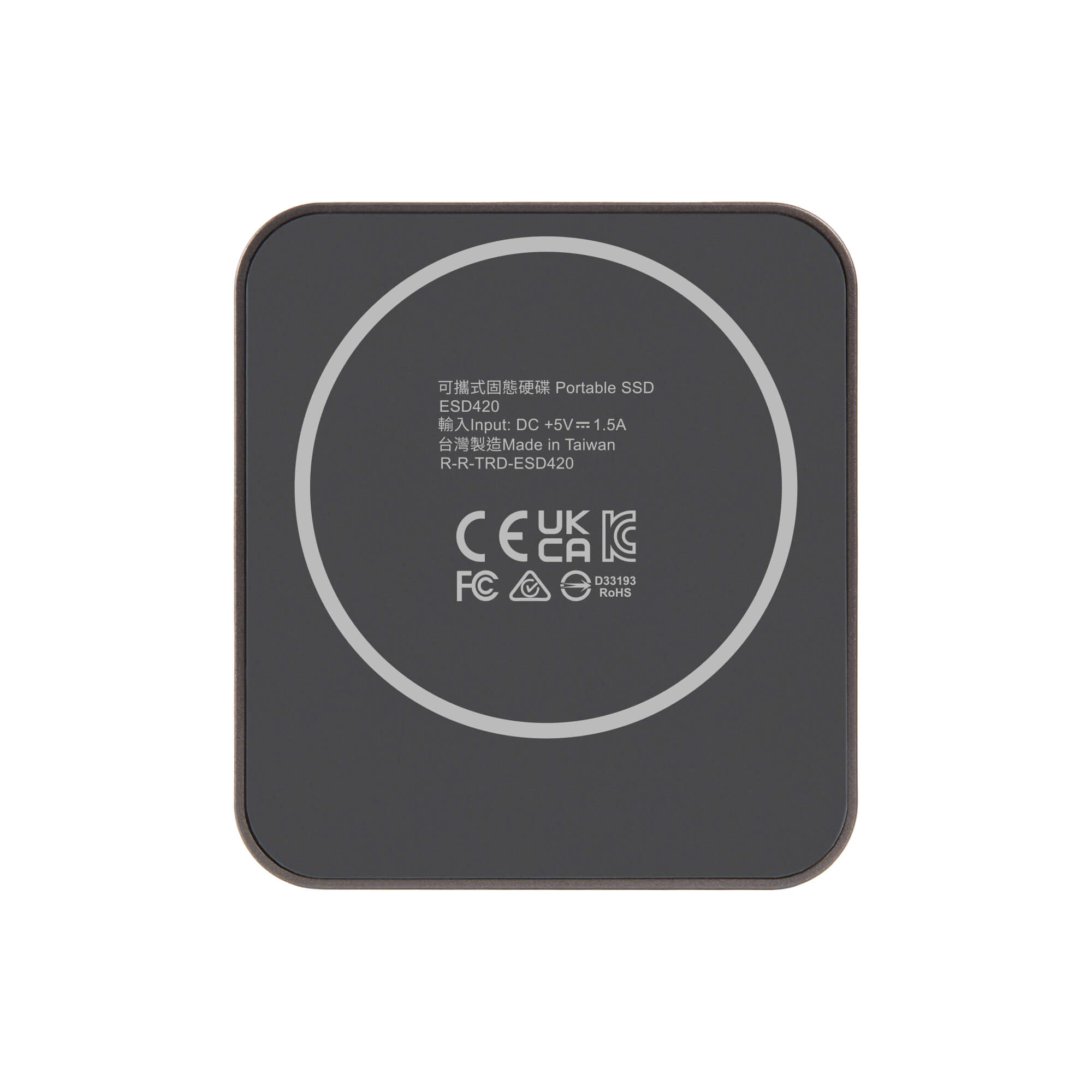 Ổ cứng di động SSD Transcend Magsafe 1TB 2500MB/s màu xám TS1TESD420C - Bảo hành 5 năm