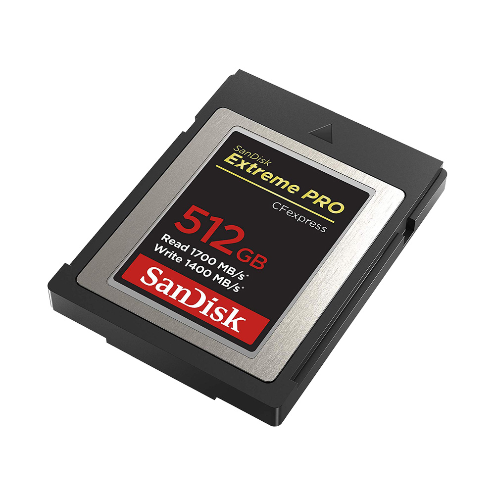 Thẻ nhớ CFexpress Type B SanDisk Extreme Pro 512GB up to 1700MB/s SDCFE-512G-GN4NN - Bảo hành trọn đời