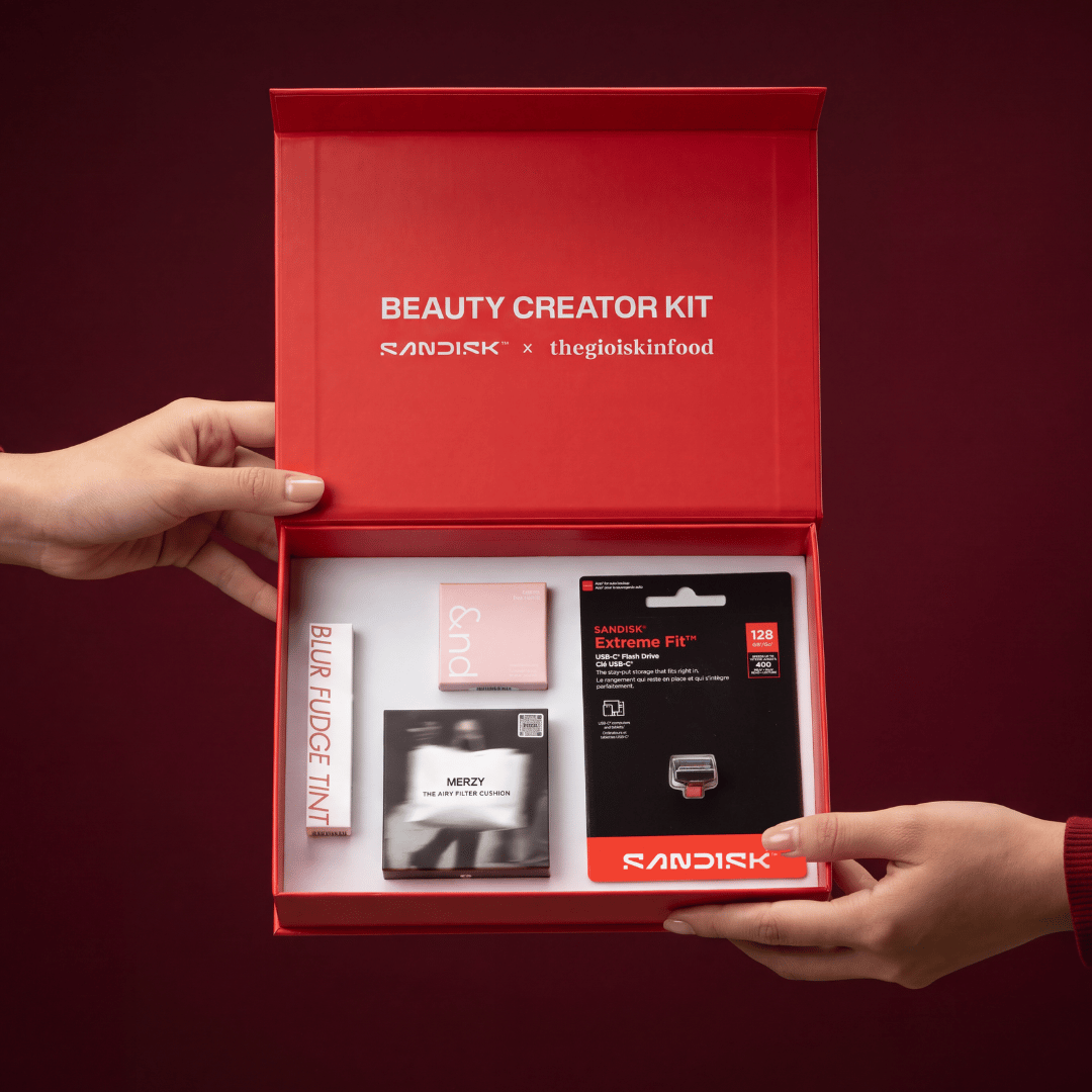 [BEAUTY CREATOR KIT] USB 3.2 Gen 1 Sandisk Extreme Fit SDCZ530 256GB upto 330MB/s SDCZ530-256G-G46 - Bảo hành 5 năm
