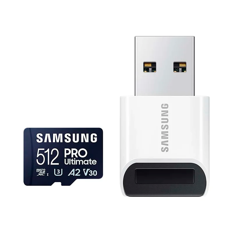 Thẻ nhớ microSD Samsung PRO Ultimate UHS-I 512GB kèm đầu đọc 3.0 upto 200MB/s MB-MY512SB/WW - Bảo hành 10 năm