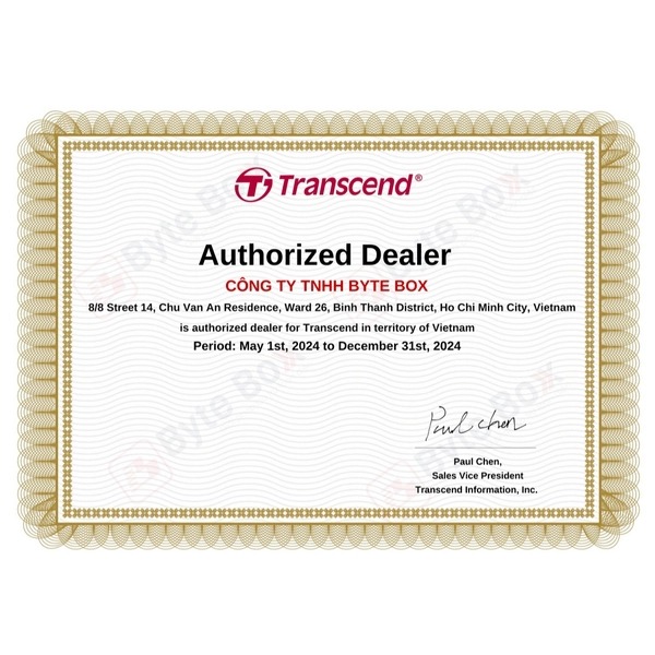 Ổ cứng gắn trong SSD Transcend TS1TMTE255S Heatsink 1TB M.2 2280 NVMe PCIe Gen4 x4 R/W 7400/6100MB/s - Bảo Hành 5 năm