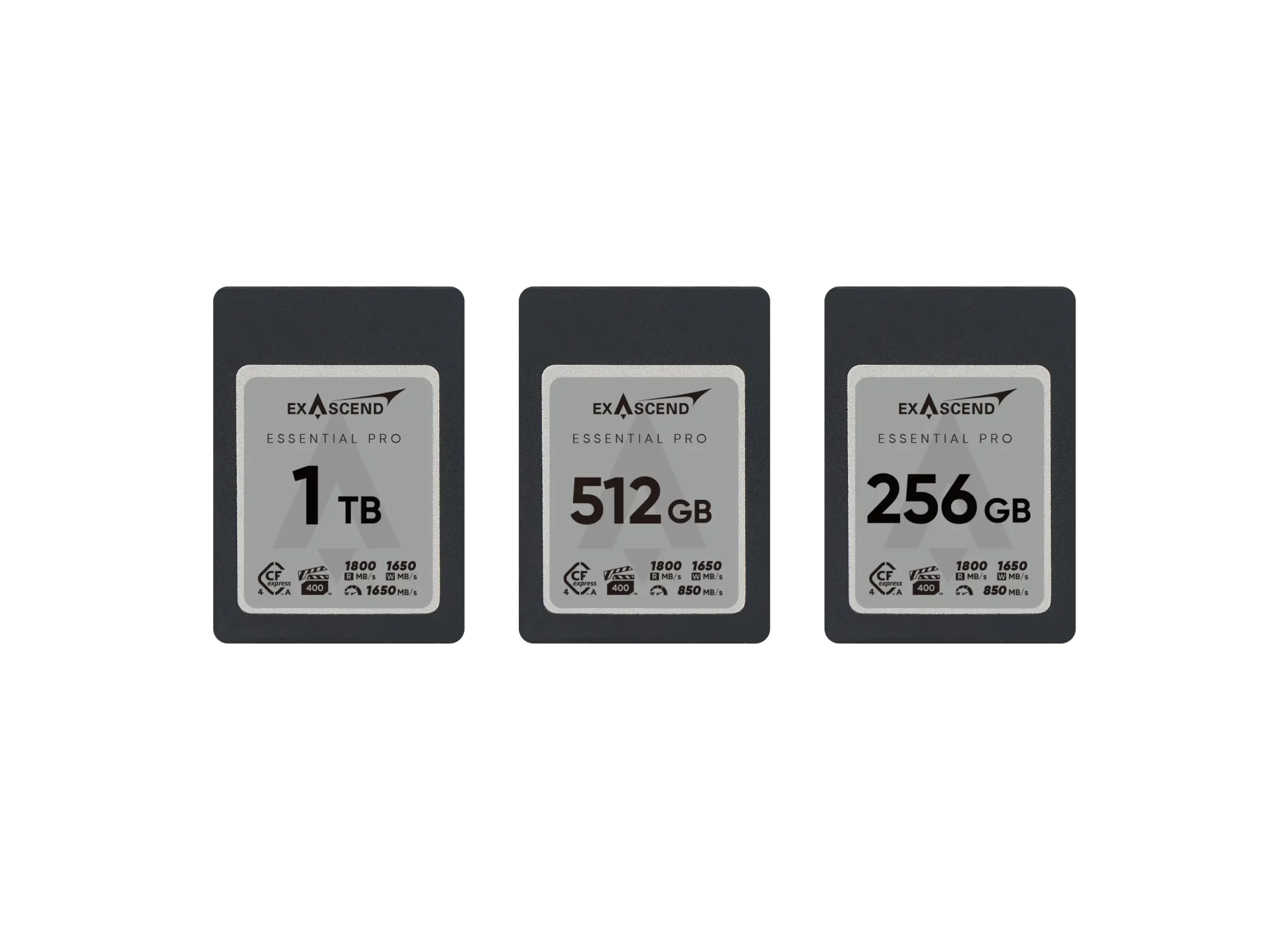 Thẻ Nhớ CFexpress Type A Exascend Essential Pro 256GB PCIe 4.0 upto 1800MB/s EXPC4EA256GB - Bảo hành 5 năm
