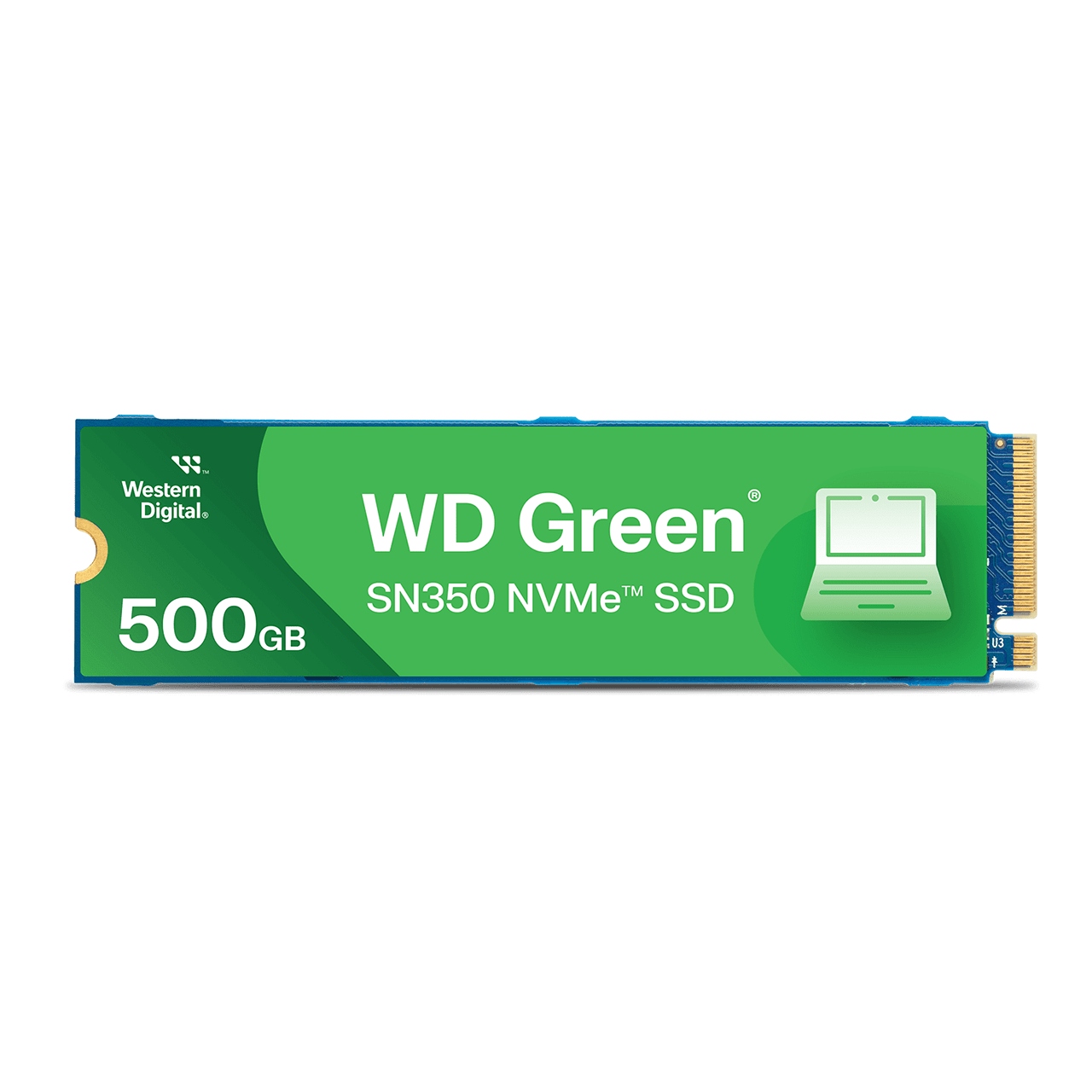 Ổ cứng SSD gắn trong Western Digital Green SN350 PCIe Gen 3 x 4 NVMe 500GB upto 2400MB/s WDS500G2G0C-00CDH0 - Bảo hành 3 năm