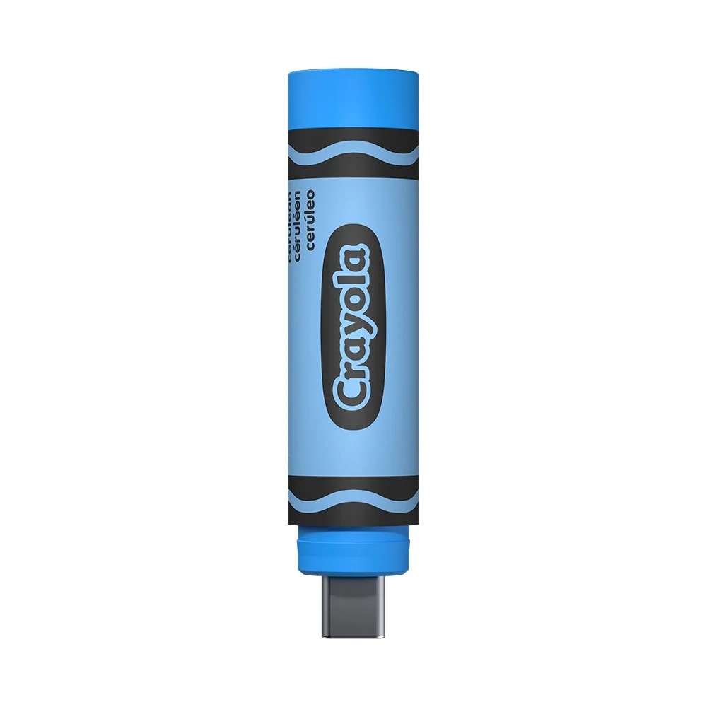 USB 3.2 SanDisk Flash Drive Crayola Type -C 128GB upto 300MB/s SDCZIC-128G-G46B màu xanh Cerulean - Bảo hành 5 năm