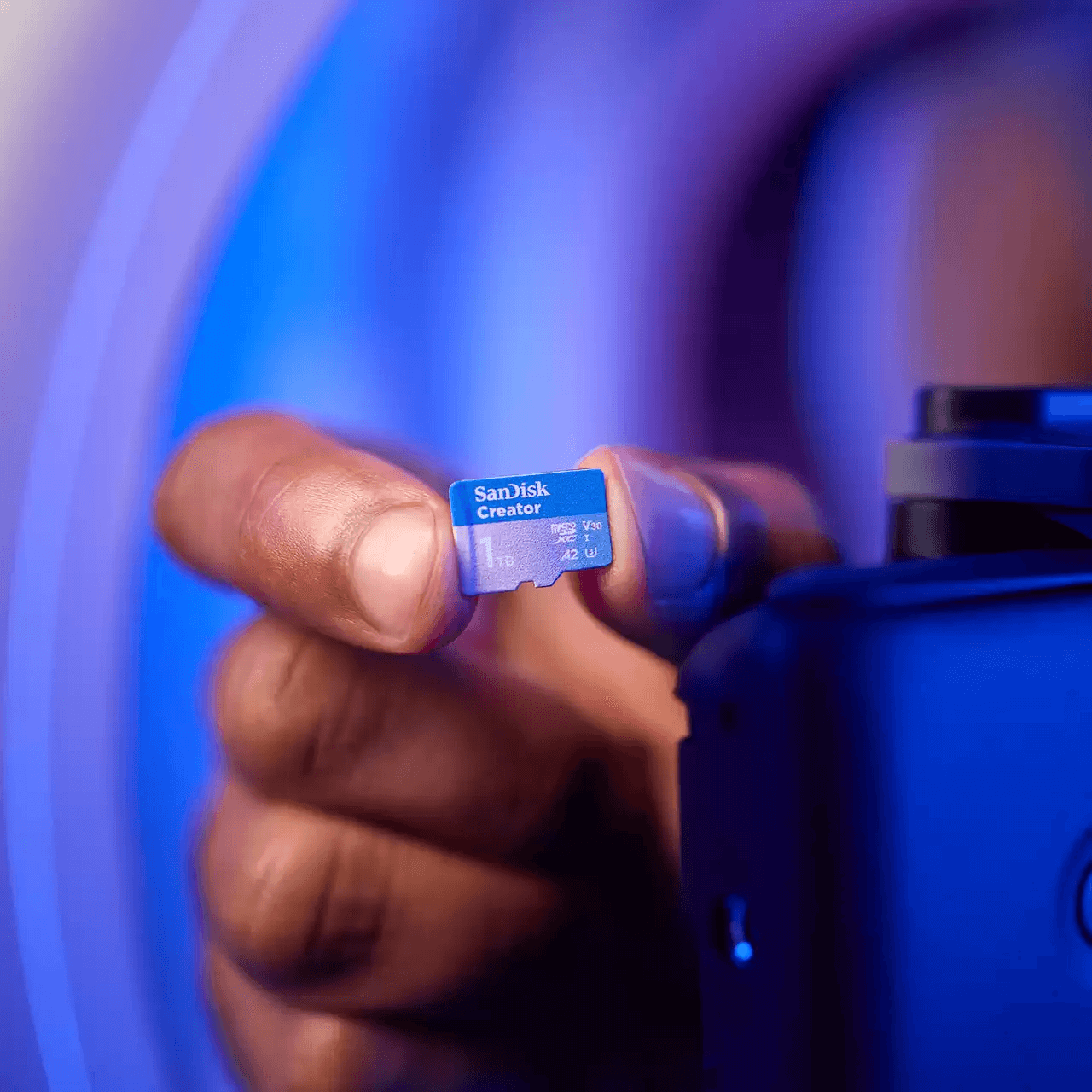 Thẻ nhớ micro SanDisk Creator 256GB V30 U3 C10 A2 UHS-I upto 190MB/s SDSQXAV-256G-GN6MS - Bảo hành 7 năm