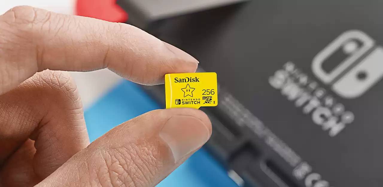 Thẻ nhớ MicroSD SanDisk Nintendo Licensed UHS-I 128GB upto 100MB/s Zelda SDSQXAO-128G-GN3ZN - Bảo hành 7 năm