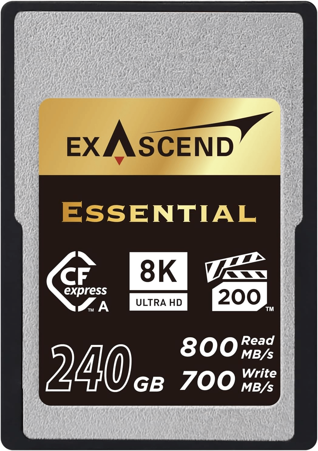 Thẻ Nhớ CFexpress Type A Exascend Essential 240GB upto 800MB/s EXPC3EA240GB - Bảo hành 5 năm