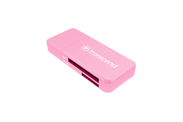 Đầu đọc thẻ nhớ USB 3.0 Reader Transcend TS-RDF5K (hồng) - Bảo hành 2 năm