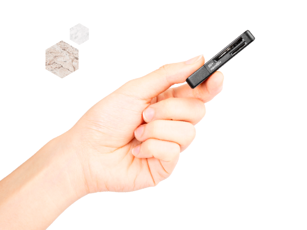 Đầu đọc thẻ nhớ USB 3.0 Reader Transcend TS-RDF5K (đen) - Bảo hành 2 năm