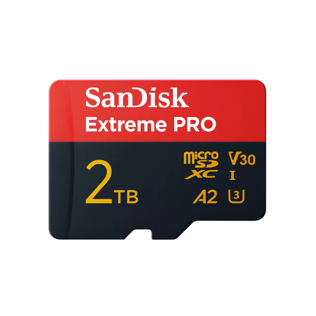 Thẻ nhớ MicroSD SanDisk Extreme Pro 2TB V30 U3 A2 UHS-I upto 250MB/s SDSQXCD-2T00-GN6MA - Bảo hành 7 năm