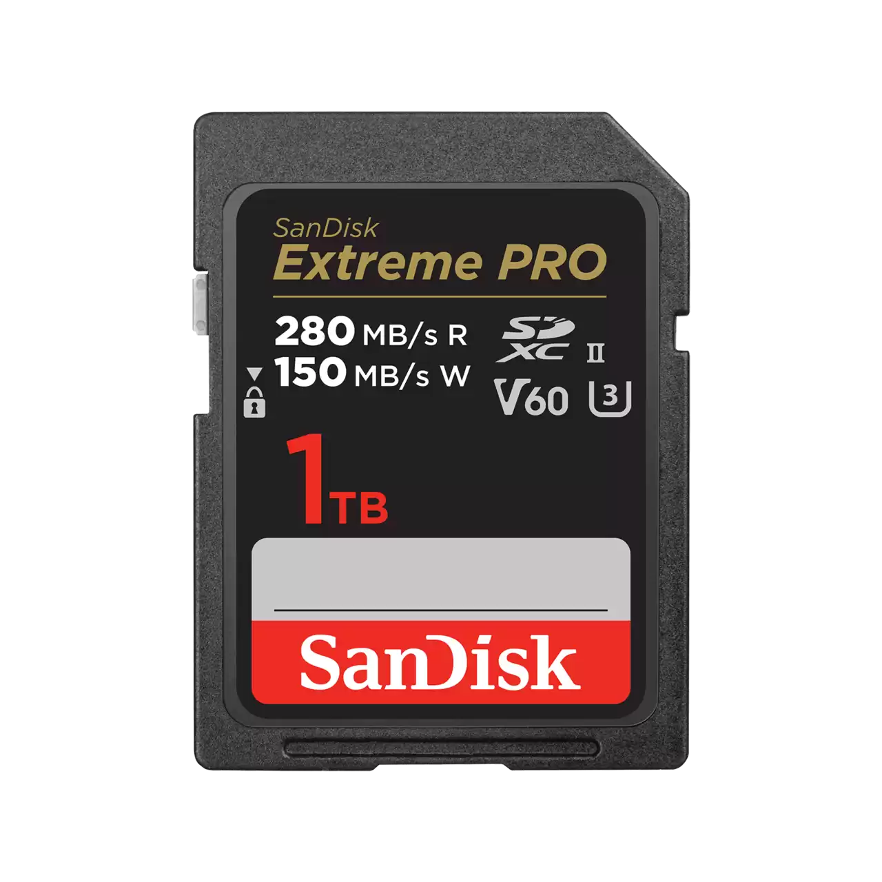 Thẻ nhớ SDXC SanDisk Extreme Pro 1TB V60 U3 UHS-II upto 280MB/s SDSDXEP-1T00-GN4IN - Bảo hành 7 năm