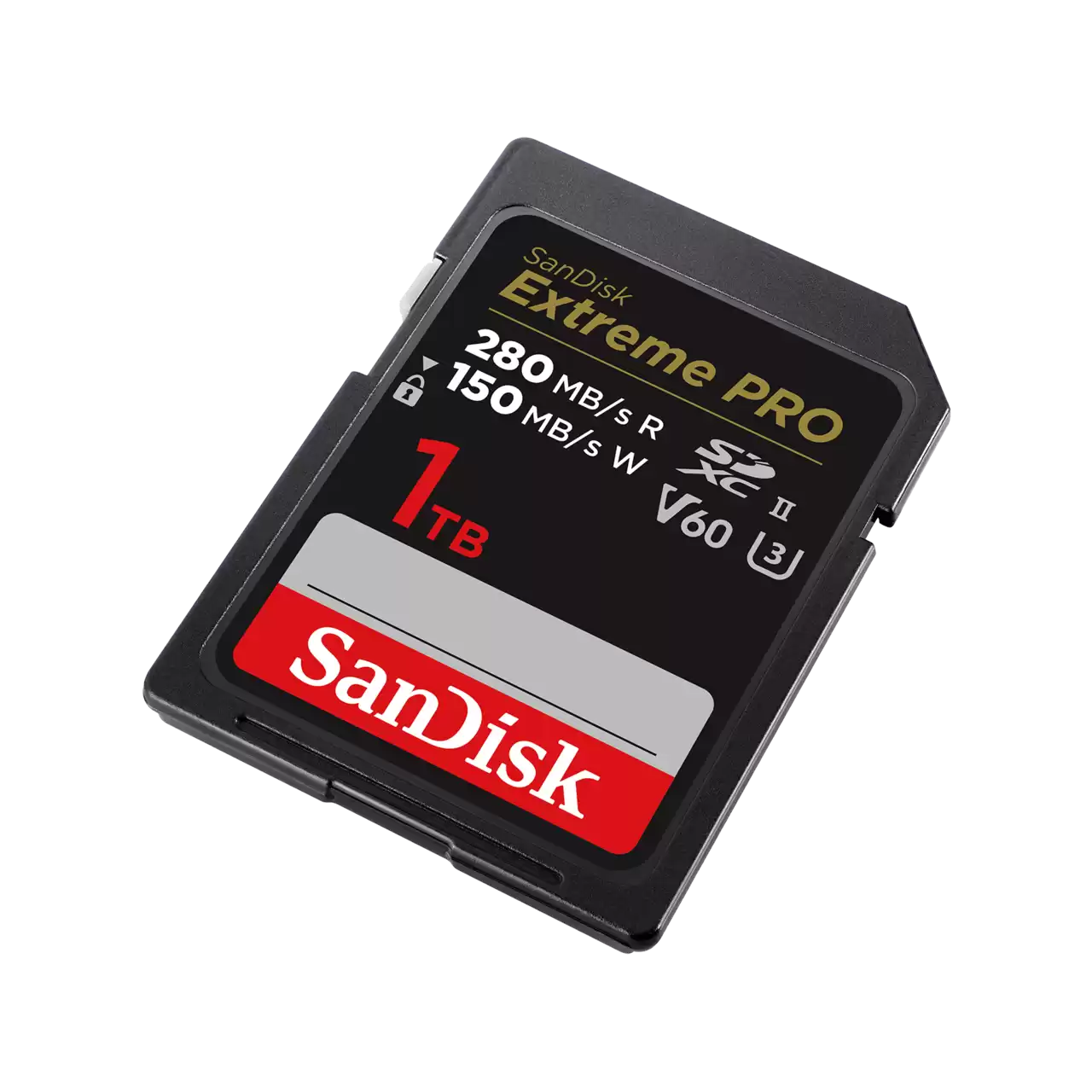 Thẻ nhớ SDXC SanDisk Extreme Pro 1TB V60 U3 UHS-II upto 280MB/s SDSDXEP-1T00-GN4IN - Bảo hành 7 năm