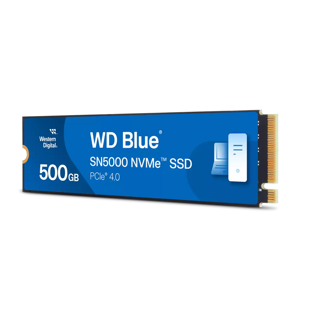 SSD gắn trong SSD WD 500GB Blue SN5000 PCle Gen4x 4 NVMe M.2WDS500G4B0E-00CNZ0 - Bảo Hành 5 năm