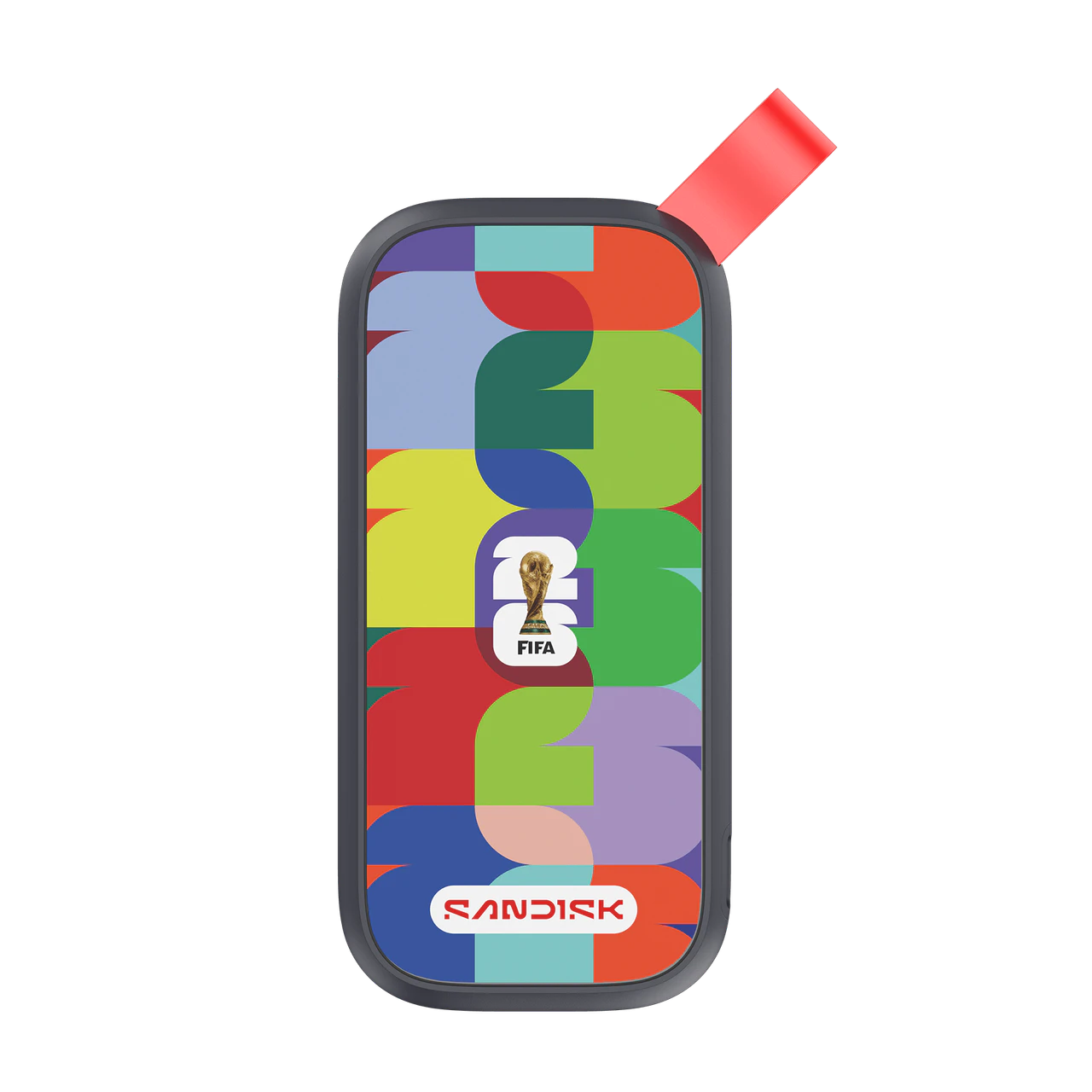 Ổ cứng di động SSD Sandisk FIFA World Cup 2026 1TB 800MB/s ‎SDSSDE30F-1T00-G25 - Bảo hành 3 năm