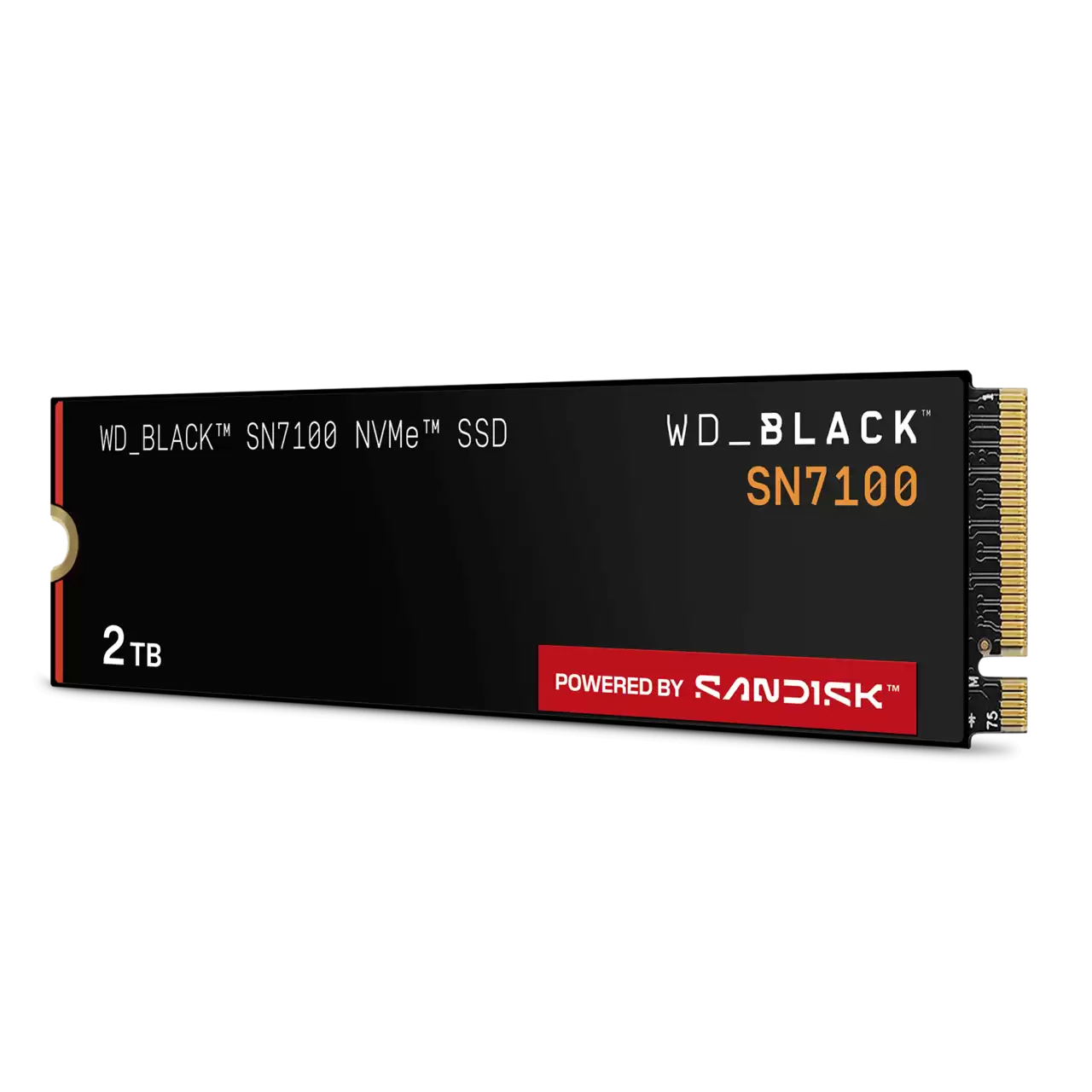 SSD gắn trong SSD WD 2TB Black SN7100 PCle Gen4x 4 NVMe M.2 WDS200T4X0E-00CJA0 - Bảo Hành 5 năm